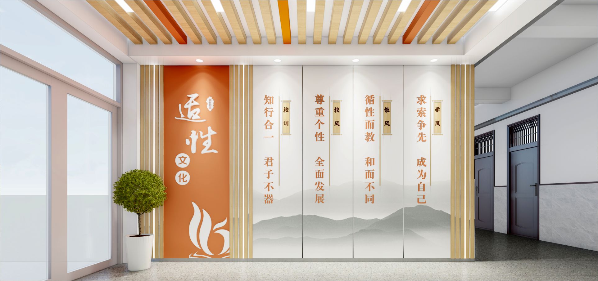 德育理念体系案例图